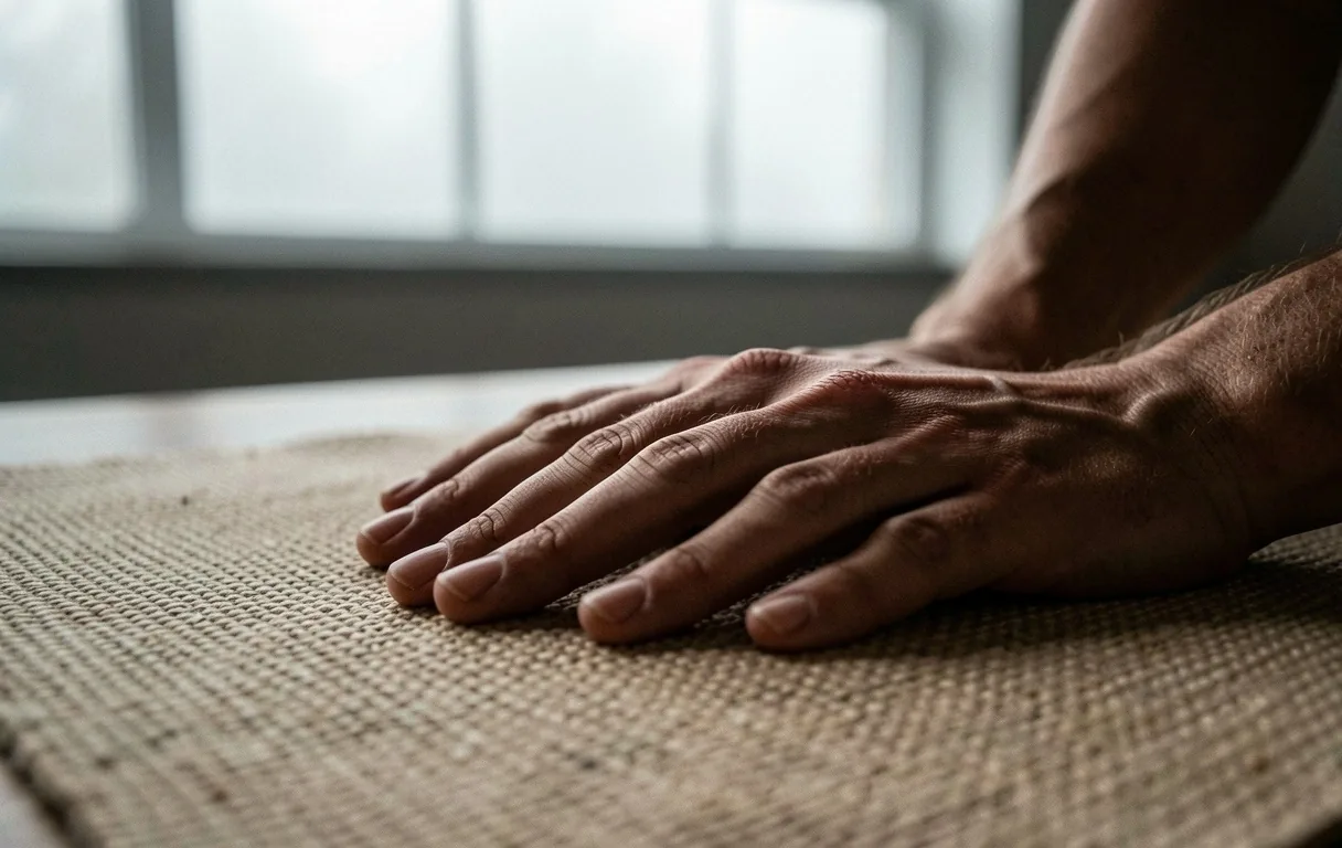 Tactile mindfulness detail
